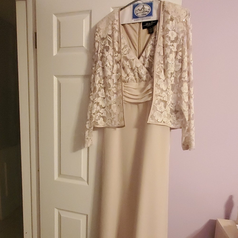 Formal dress with matching jacket